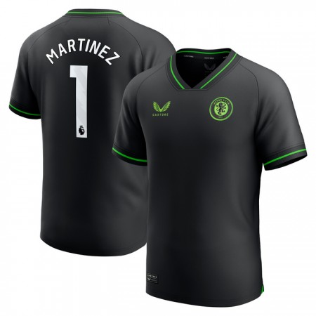 Fotbalové dres Aston Villa Martinez 1 Brankářské Domácí 2023-24 Krátký Rukáv